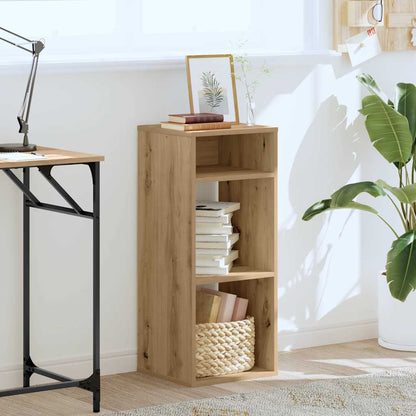 Book Cabinet Artisan Oak 34x31x80 cm Engineered Wood