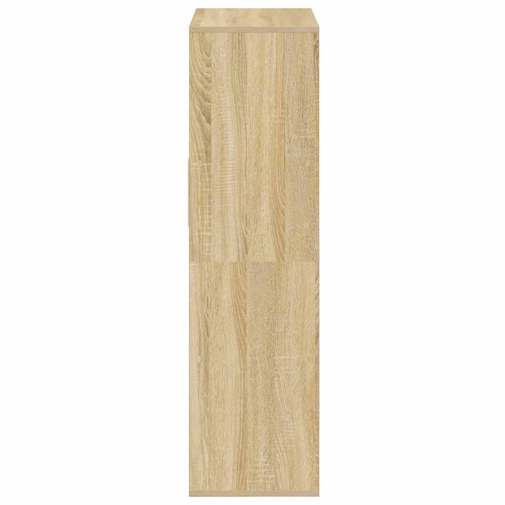 Book Cabinet Sonoma Oak 66x31x112 cm Engineered Wood