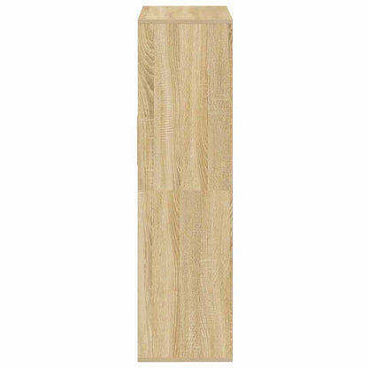 Book Cabinet Sonoma Oak 66x31x112 cm Engineered Wood