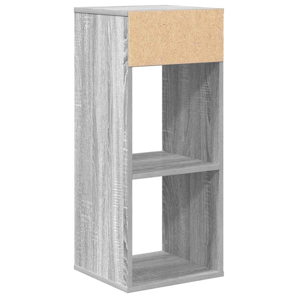 Book Cabinet Grey Sonoma 34x31x80 cm Engineered Wood