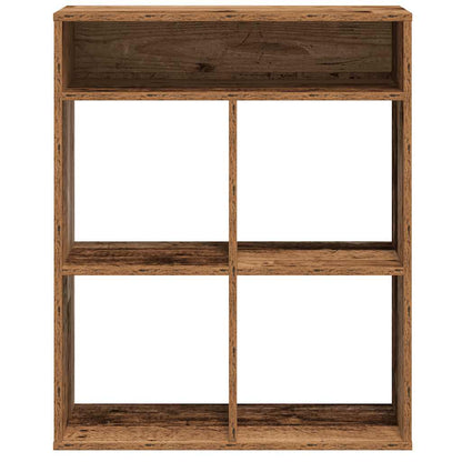 Book Cabinet Old Wood 66x31x80 cm Engineered Wood