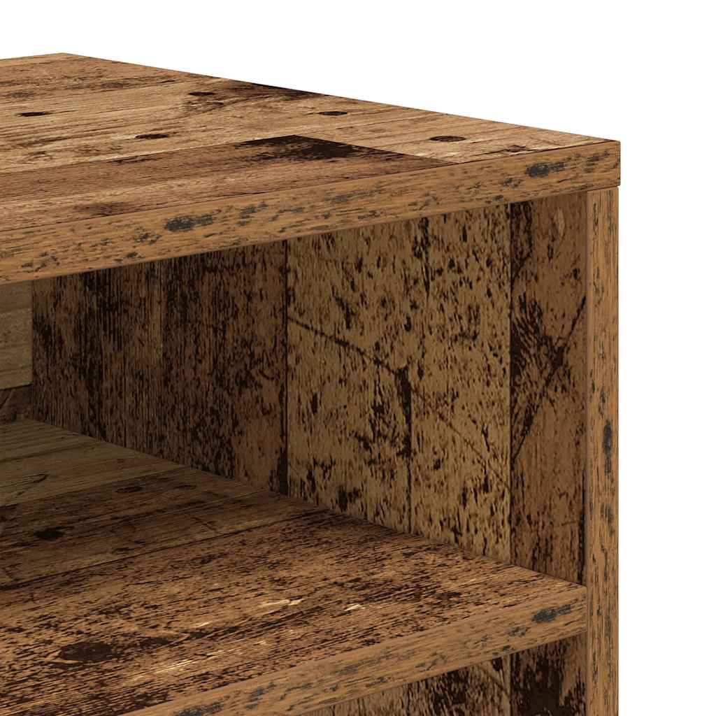 Book Cabinet Old Wood 66x31x80 cm Engineered Wood