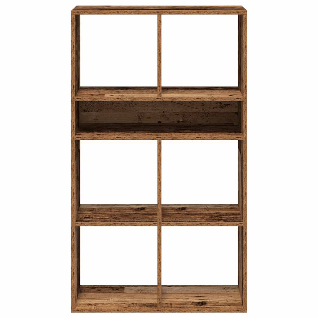 Book Cabinet Old Wood 66x31x112 cm Engineered Wood