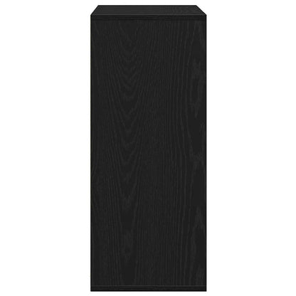 Book Cabinet Black 60x30x71,5 cm Engineered Wood