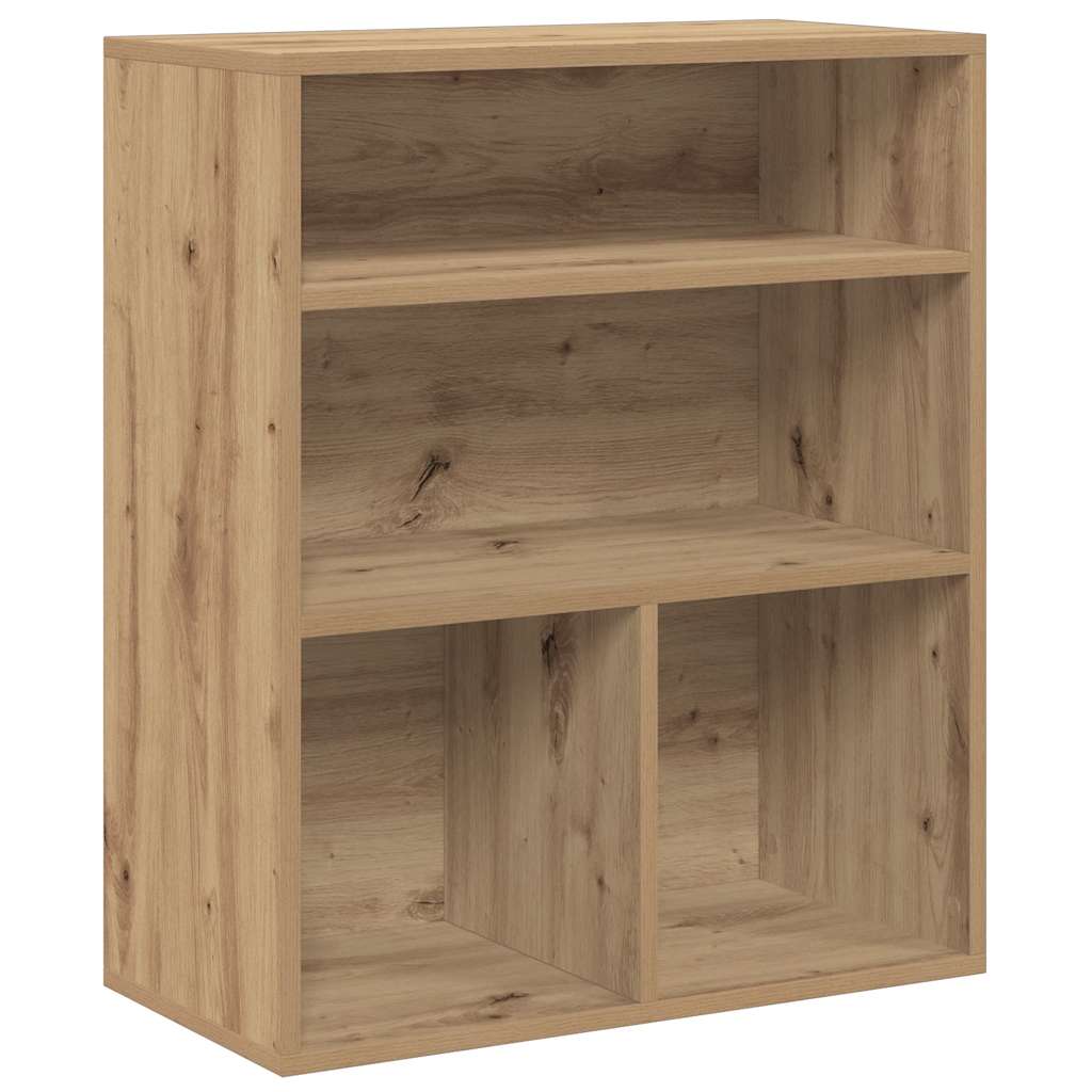 Book Cabinet Artisan Oak 60x30x71,5 cm Engineered Wood
