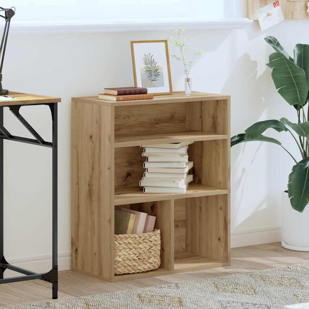 Book Cabinet Artisan Oak 60x30x71,5 cm Engineered Wood