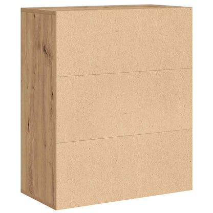 Book Cabinet Artisan Oak 60x30x71,5 cm Engineered Wood