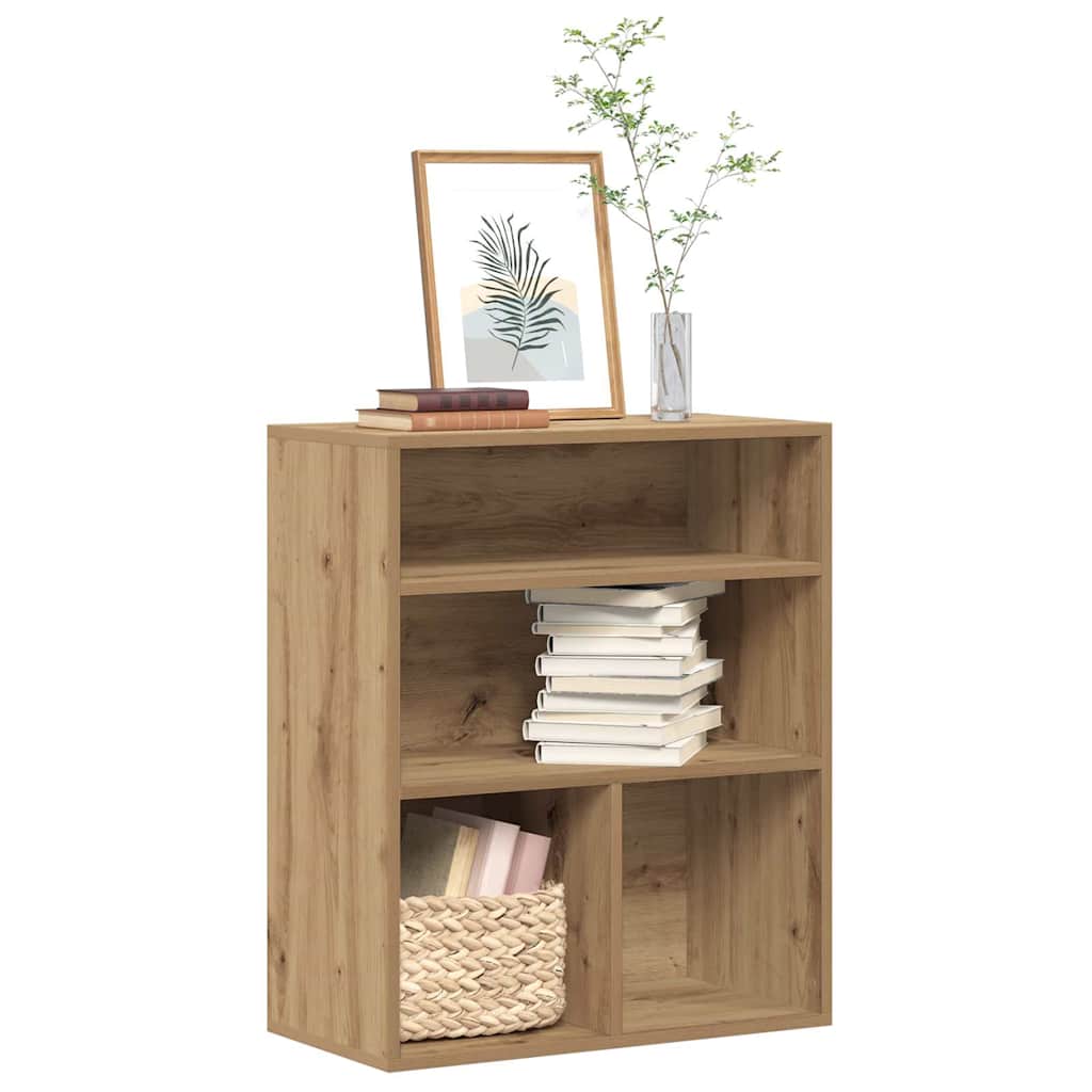 Book Cabinet Artisan Oak 60x30x71,5 cm Engineered Wood