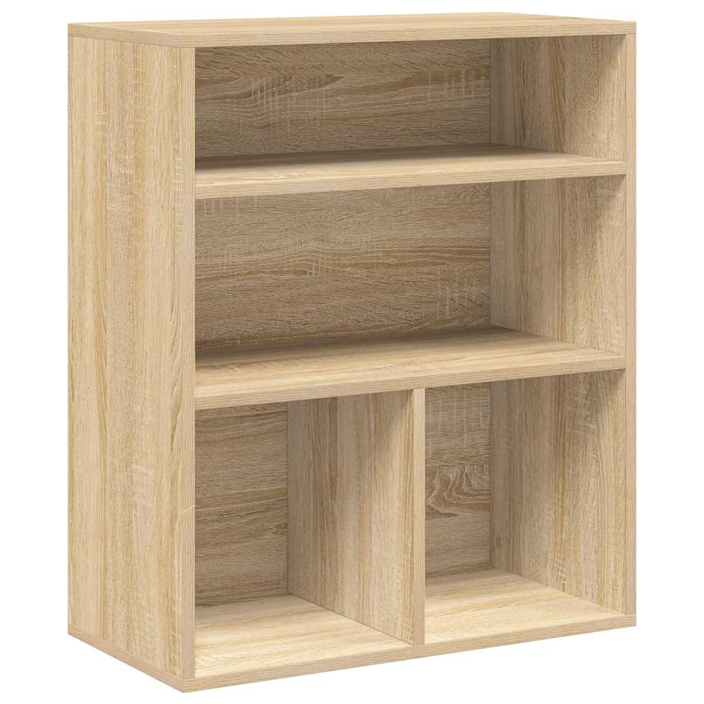 Book Cabinet Sonoma Oak 60x30x71,5 cm Engineered Wood