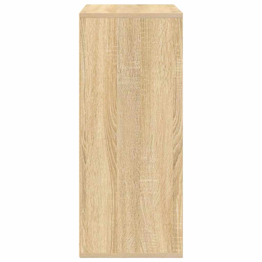 Book Cabinet Sonoma Oak 60x30x71.5 cm Engineered Wood