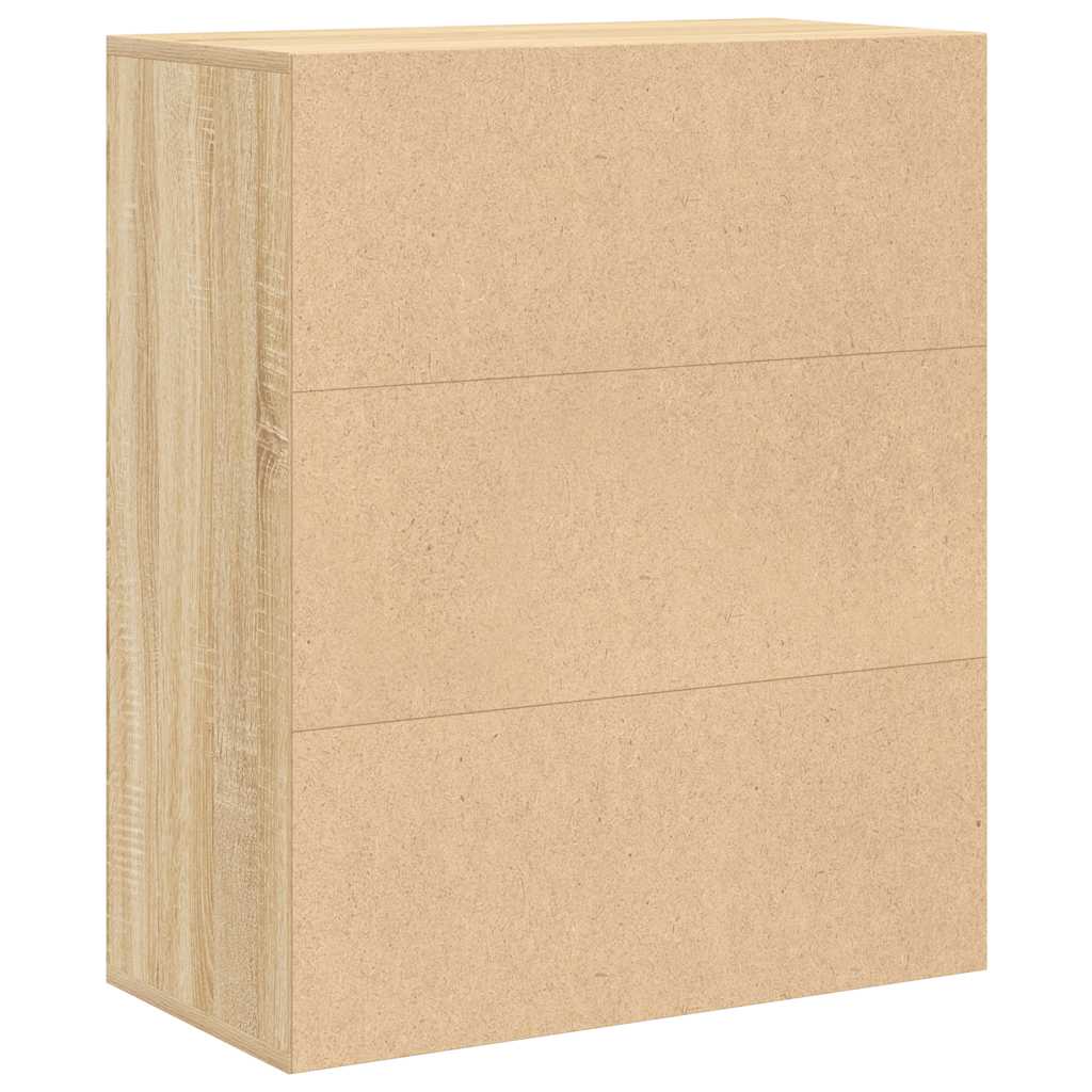 Book Cabinet Sonoma Oak 60x30x71,5 cm Engineered Wood