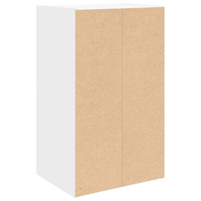 Bookcase White 31x24x52 cm Engineered Wood
