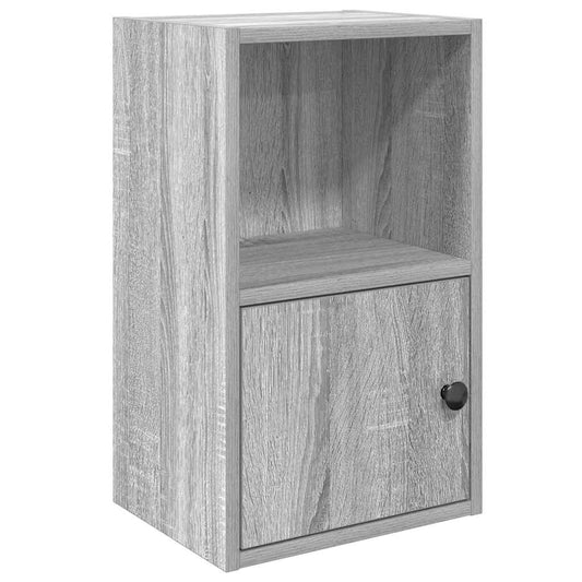 Bookcase Grey Sonoma 31x24x52 cm Engineered Wood