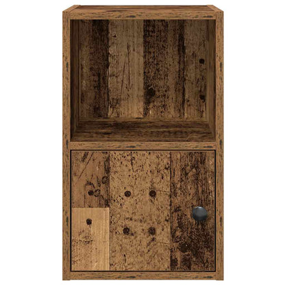 Bookcase Old Wood 31x24x52 cm Engineered Wood
