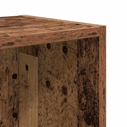 Bookcase Old Wood 31x24x52 cm Engineered Wood
