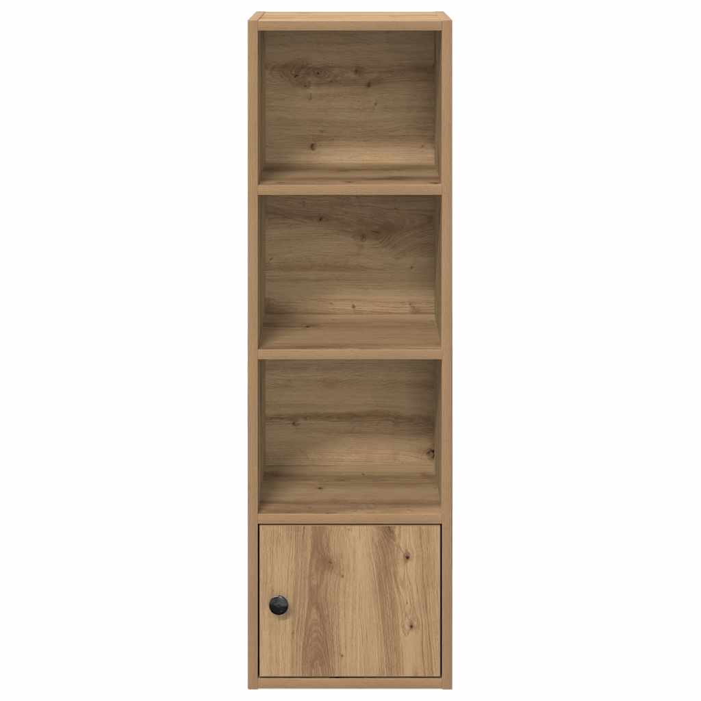 Bookcase Artisan Oak 31x24x102 cm Engineered Wood