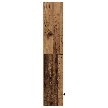 Bookcase Old Wood 31x24x127 cm Engineered Wood