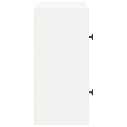Bookcase White 40x24x52 cm Engineered Wood