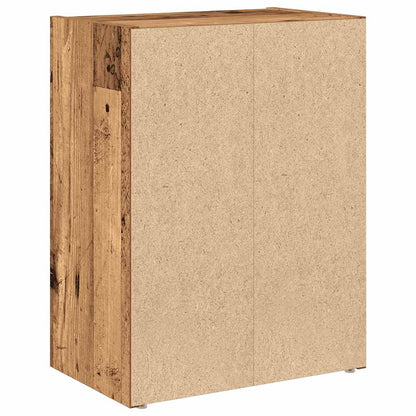 Bookcase Old Wood 40x24x52 cm Engineered Wood