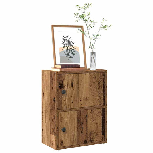 Bookcase Old Wood 40x24x52 cm Engineered Wood