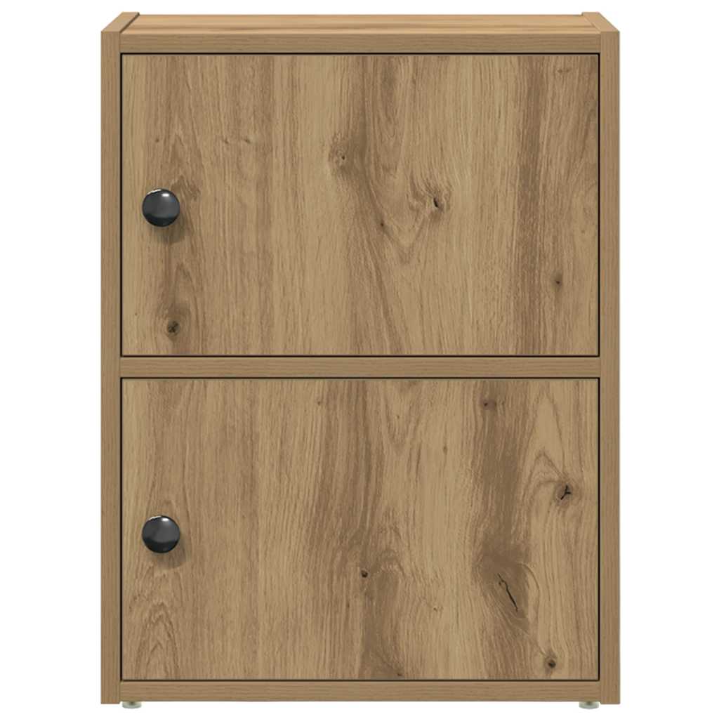 Bookcase Artisan Oak 40x24x52 cm Engineered Wood