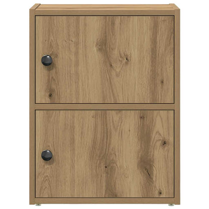 Bookcase Artisan Oak 40x24x52 cm Engineered Wood