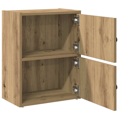 Bookcase Artisan Oak 40x24x52 cm Engineered Wood