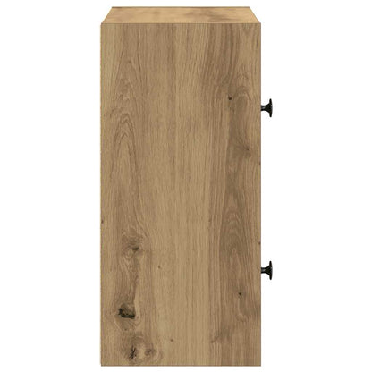 Bookcase Artisan Oak 40x24x52 cm Engineered Wood