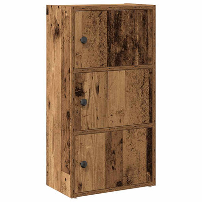 Bookcase Old Wood 40x24x77 cm Engineered Wood