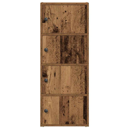 Bookcase Old Wood 40x24x102 cm Engineered Wood
