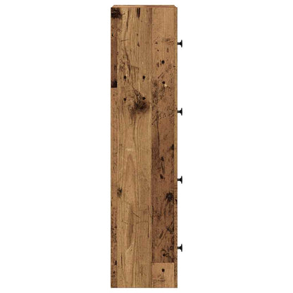 Bookcase Old Wood 40x24x102 cm Engineered Wood