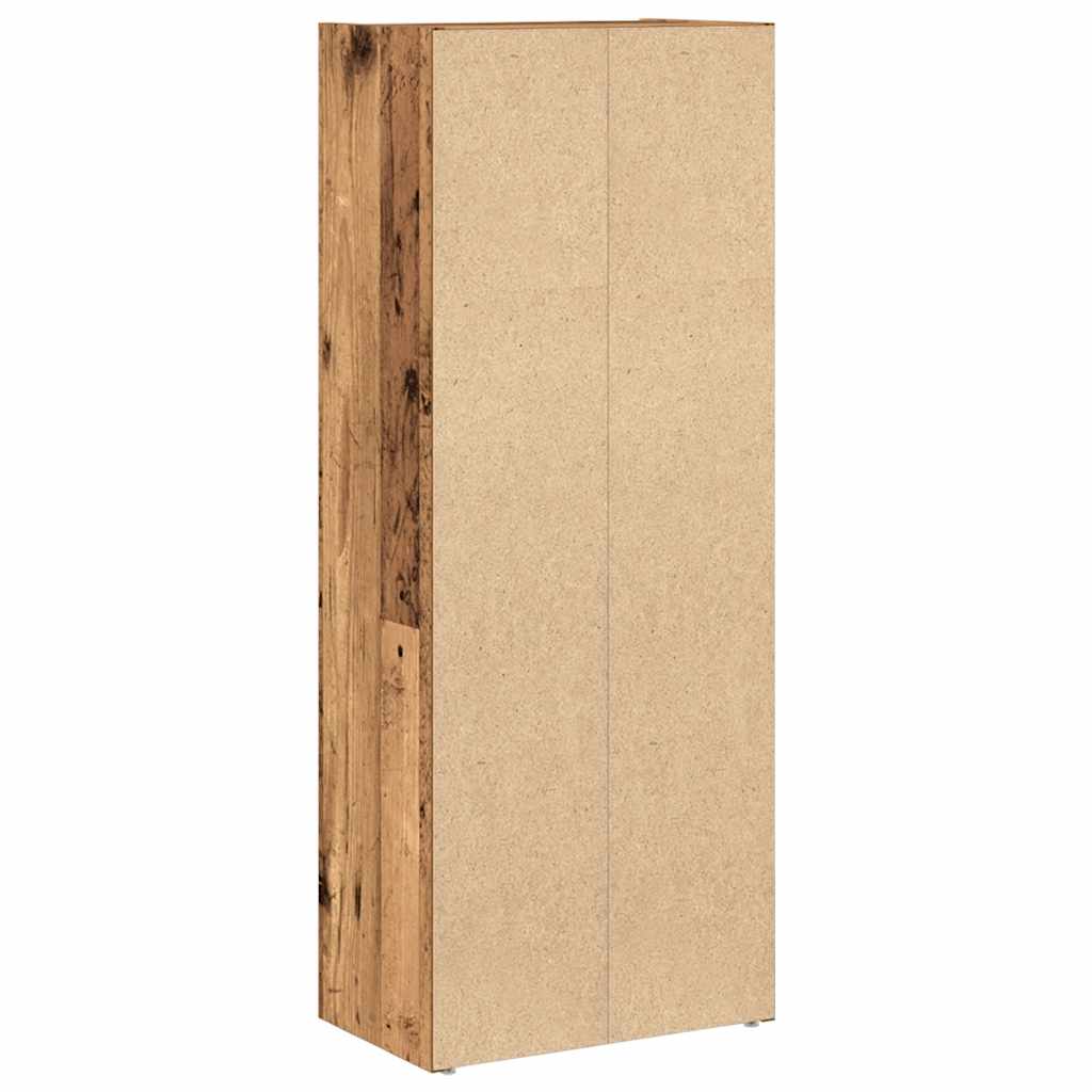 Bookcase Old Wood 40x24x102 cm Engineered Wood