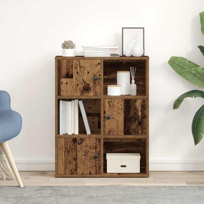 Bookcase Old Wood 60x24x76,5 cm Engineered Wood