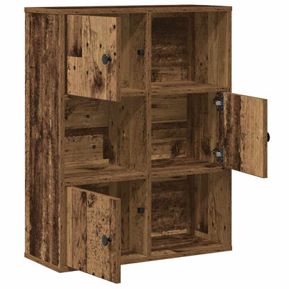 Bookcase Old Wood 60x24x76,5 cm Engineered Wood