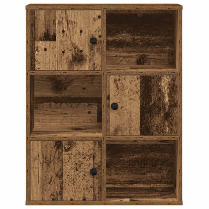 Bookcase Old Wood 60x24x76,5 cm Engineered Wood