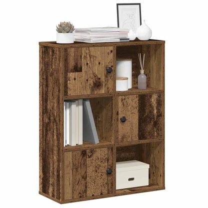 Bookcase Old Wood 60x24x76,5 cm Engineered Wood