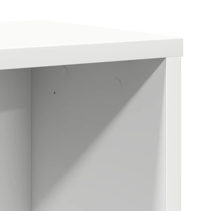 Bookcase White 60x24x101,5 cm Engineered Wood