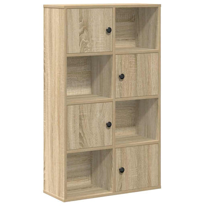 Bookcase Sonoma Oak 60x24x101,5 cm Engineered Wood