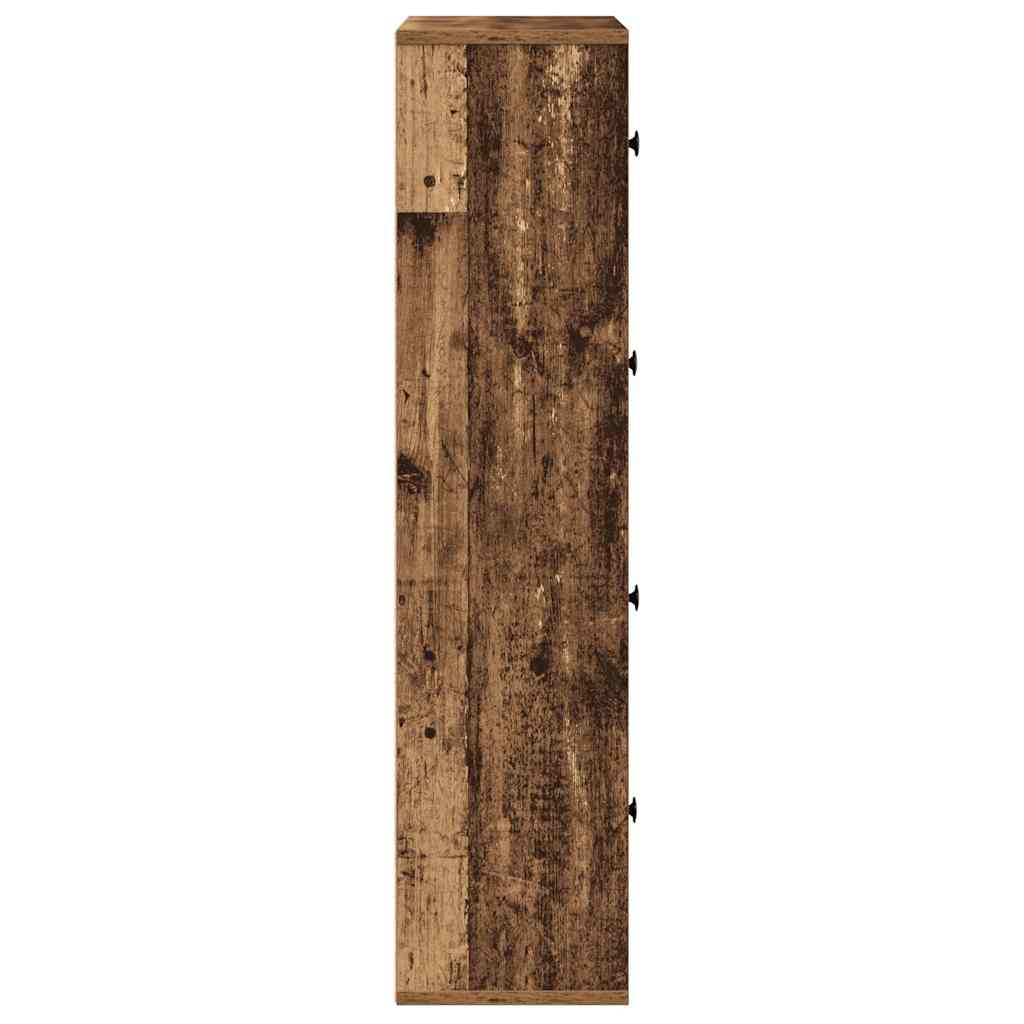 Bookcase Old Wood 60x24x101,5 cm Engineered Wood