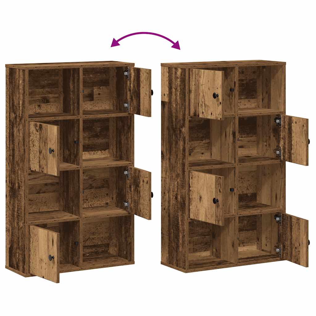 Bookcase Old Wood 60x24x101,5 cm Engineered Wood