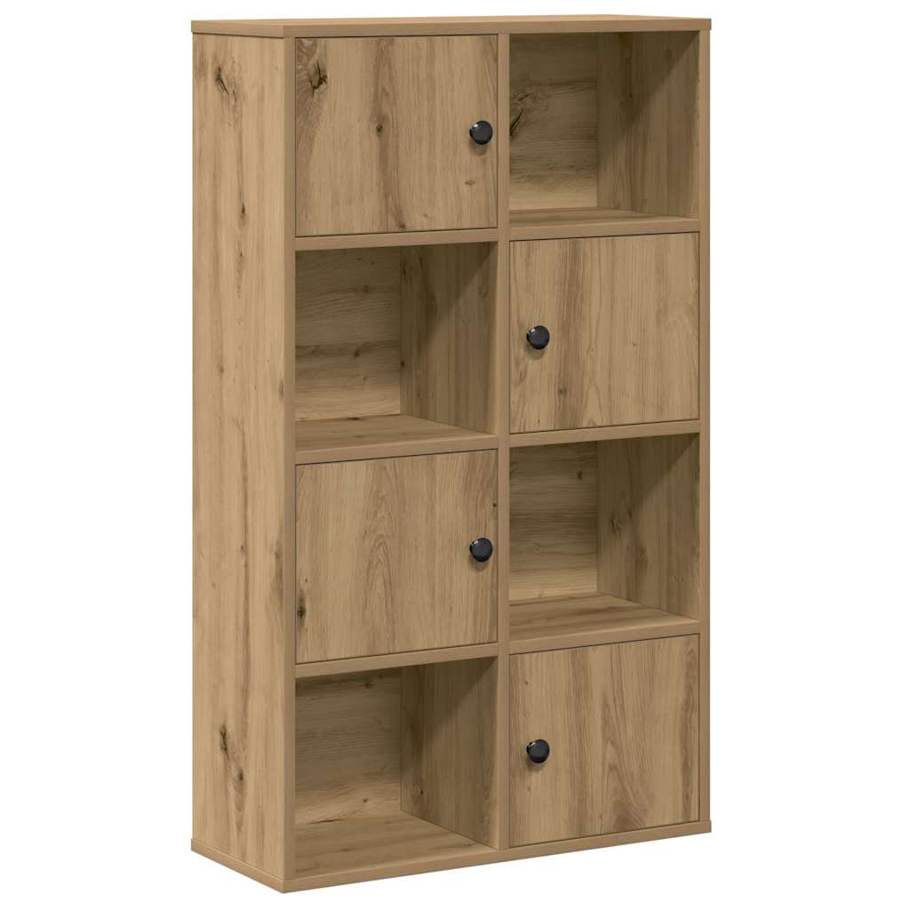 Bookcase Artisan Oak 60x24x101,5 cm Engineered Wood