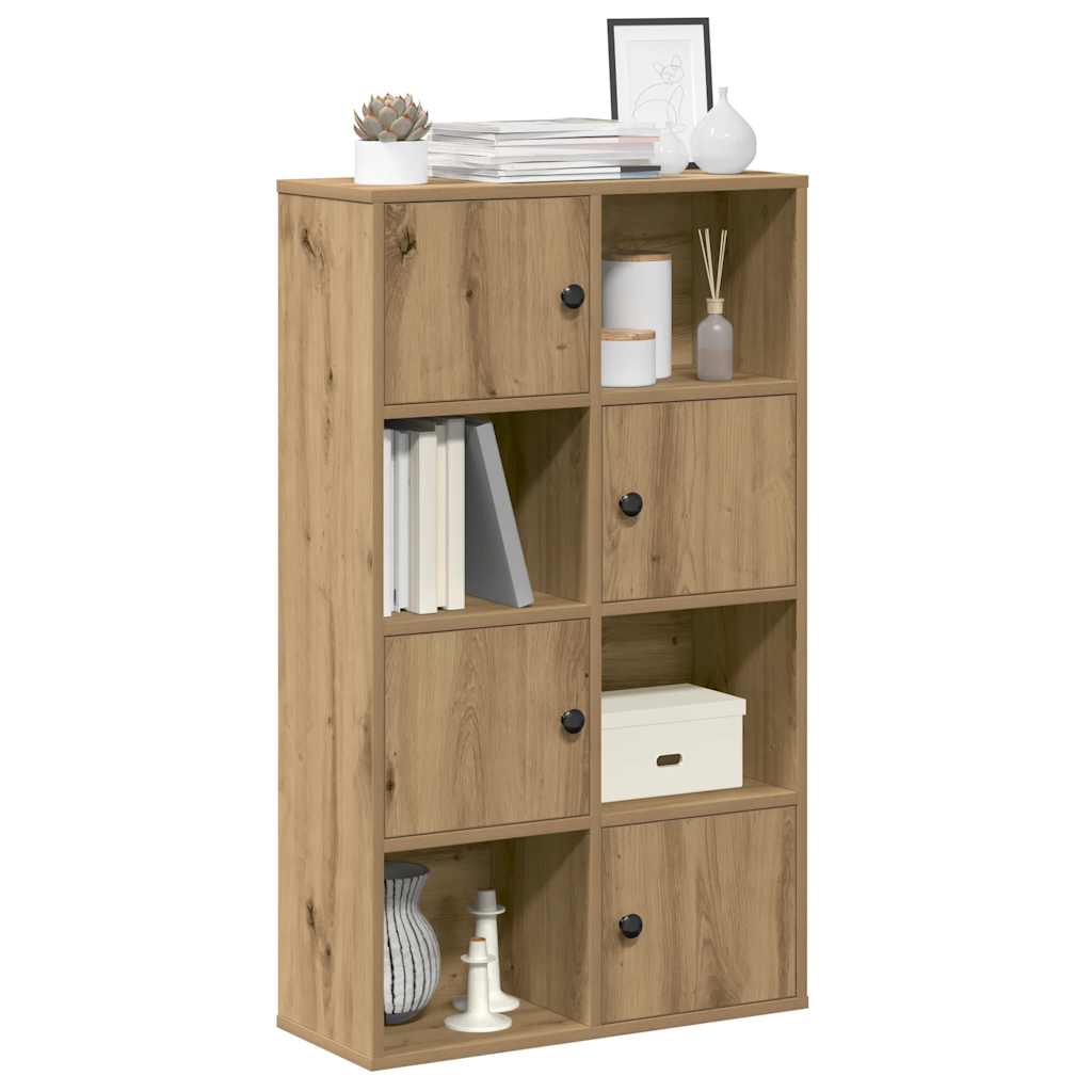 Bookcase Artisan Oak 60x24x101,5 cm Engineered Wood