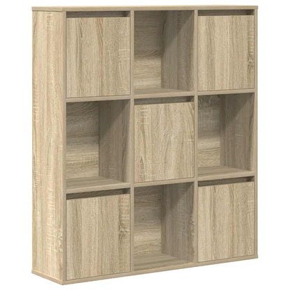 Bookcase Sonoma Oak 89x24x101,5 cm Engineered Wood