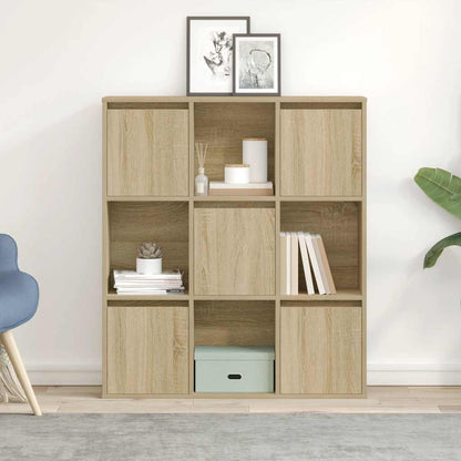 Bookcase Sonoma Oak 89x24x101,5 cm Engineered Wood