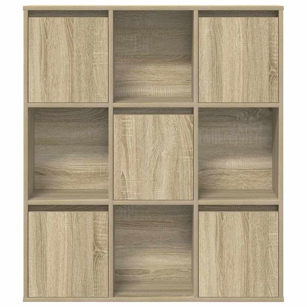 Bookcase Sonoma Oak 89x24x101,5 cm Engineered Wood