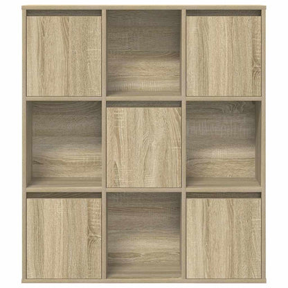 Bookcase Sonoma Oak 89x24x101,5 cm Engineered Wood