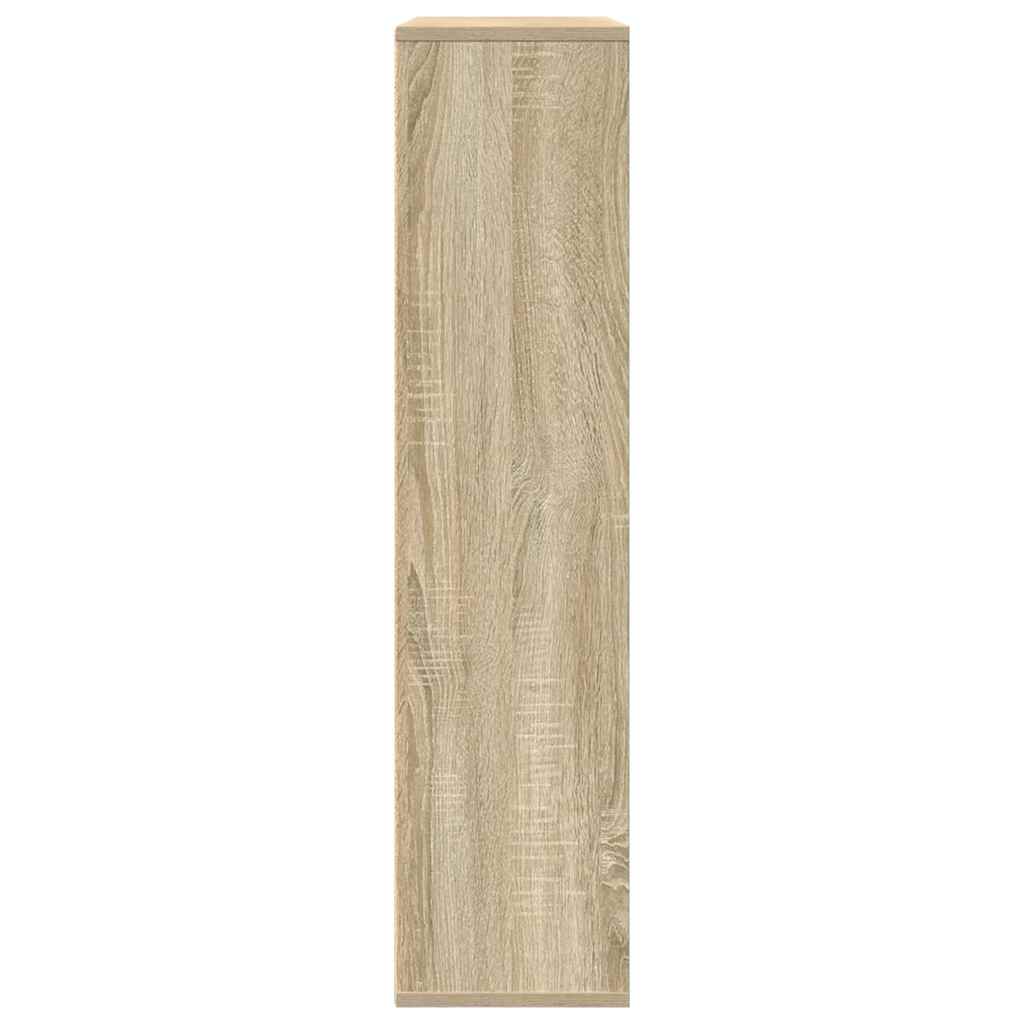 Bookcase Sonoma Oak 89x24x101,5 cm Engineered Wood