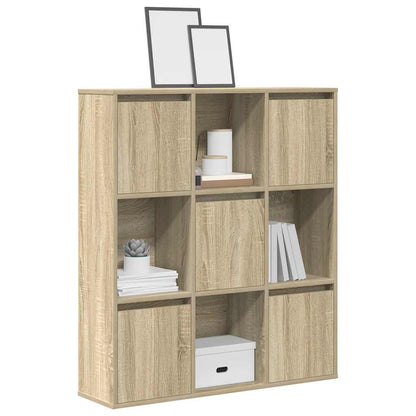 Bookcase Sonoma Oak 89x24x101,5 cm Engineered Wood