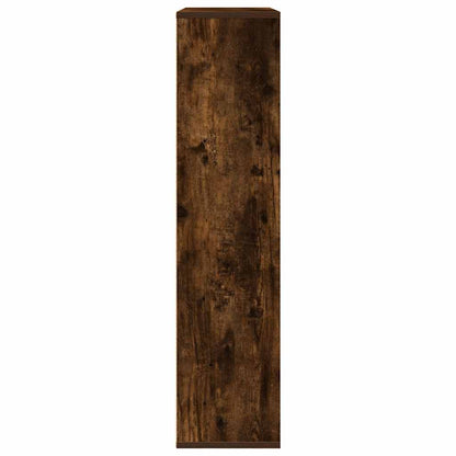 Bookcase Smoked Oak 89x24x101,5 cm Engineered Wood