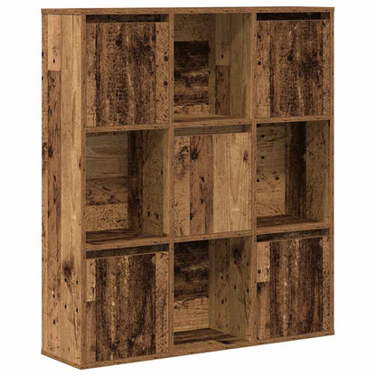 Bookcase Old Wood 89x24x101,5 cm Engineered Wood